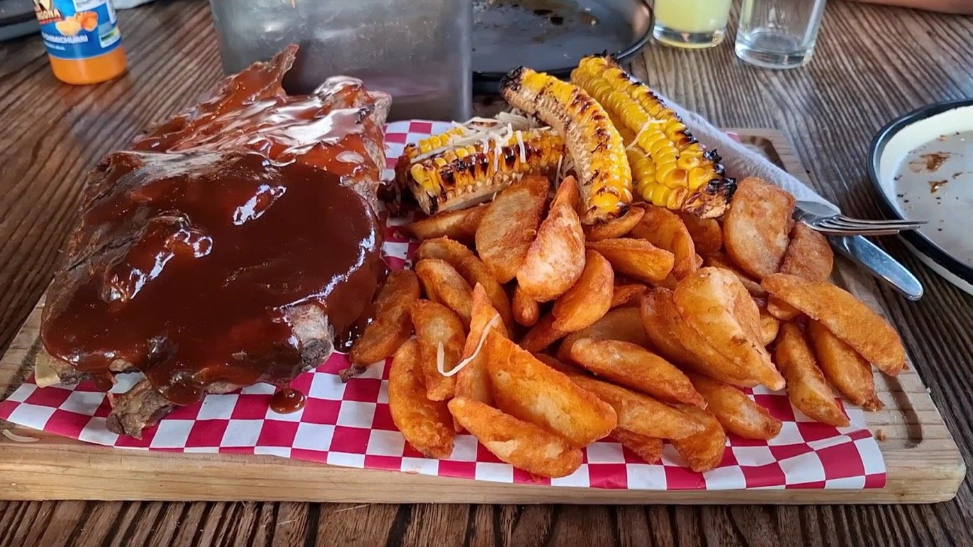 Costillas con papas